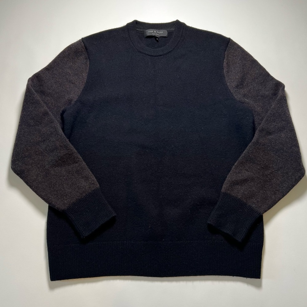 Rag & Bone Merino Color Block Sweater - sz M